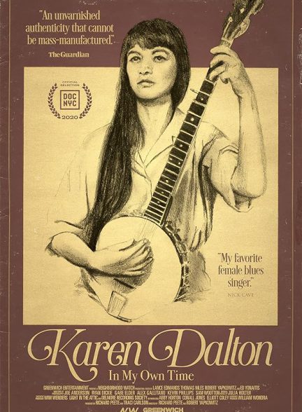 مستند کارن دالتون: در زمان خودم Karen Dalton: In My Own Time 2020